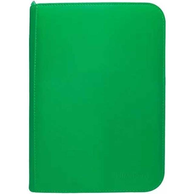 Ultra Pro Vivid 4-Pocket Zippered Pro-Binder - Green
