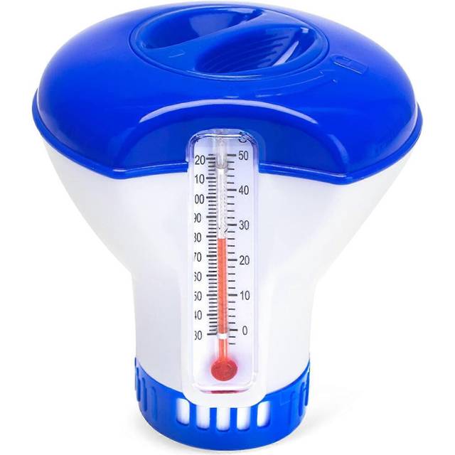 (As show, One size) Floating Chlorine Dispenser, Automatic Chlorine Doser, Floating Spa Doser, Chlorine Diffuser, Swimming Pool Chemical Dispenser (wi