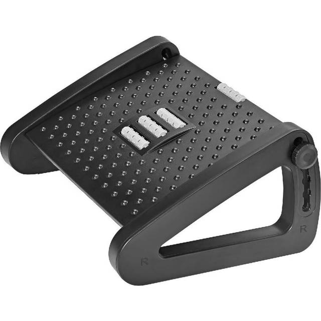 Foot Rest Desk, Height-adjustable Footstool, Ergonomic Footrest With Massage Function For Office And Home