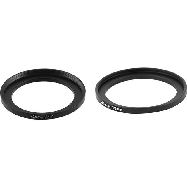 43mm to 49mm Metal Step Up Filter Ring Adapter for Camera