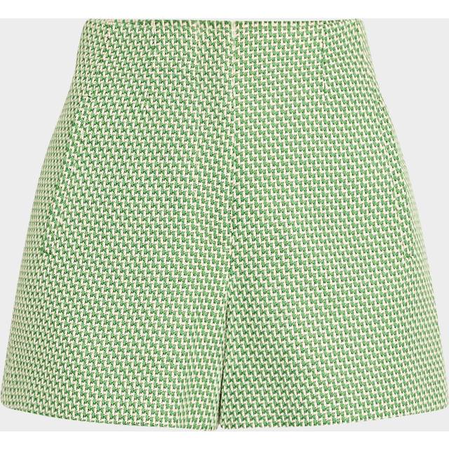 Veronica Beard Jazmin tweed shorts - green (UK 20)
