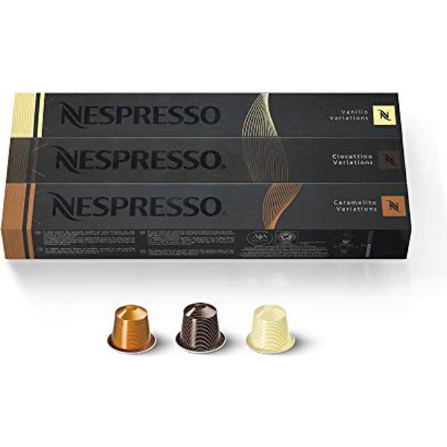 Limited Edition 30 Capsules, Vanilio, Caramelito, Ciocattino
