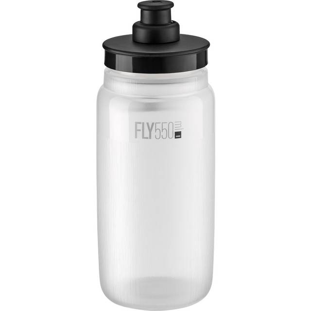 Elite Bottle - Fly Tex, clear / black 550 ml Clear / Black 550 ml Size