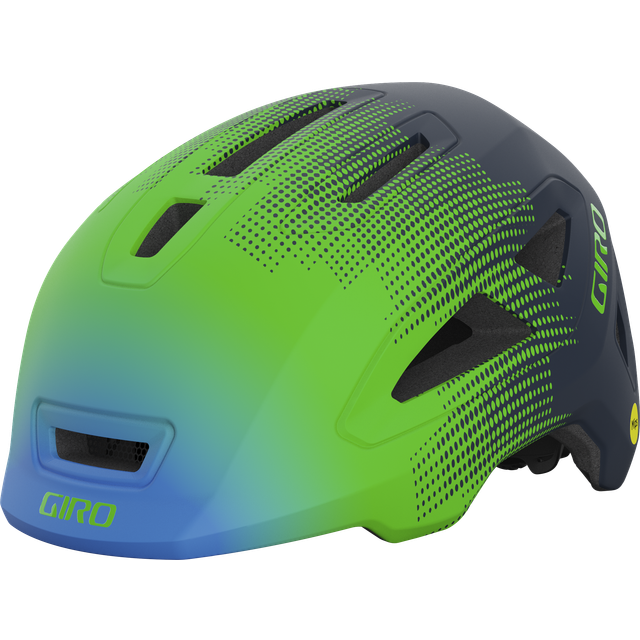 Giro - Kid's Scamp II - Bike helmet size 49-53 cm - S, blue/green