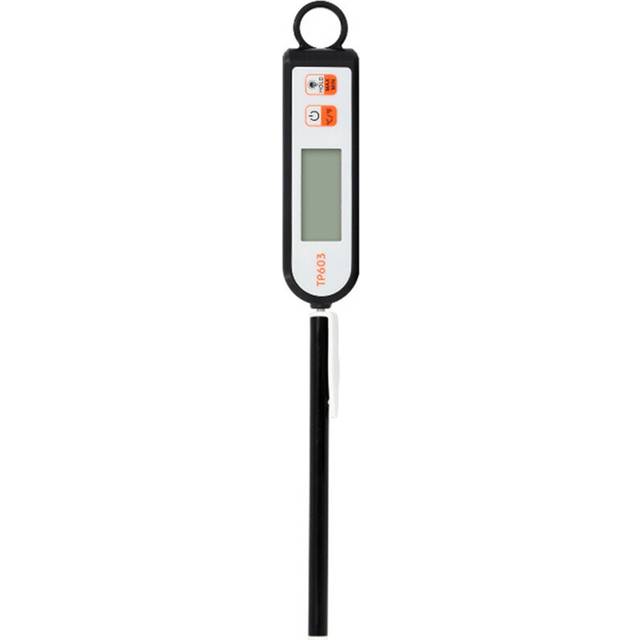 Digital Food Thermometer Probe for Kitchen BBQ Meat Water Milk Oil Tea Soup Oven Temperature Measuring Tool Black