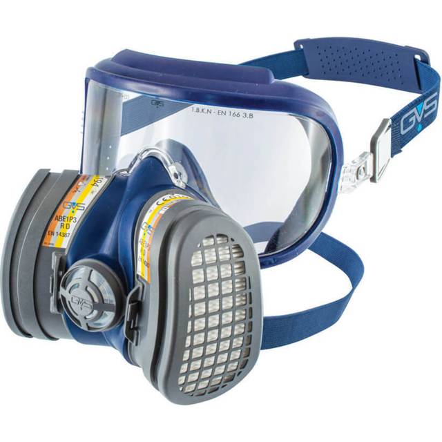 GVS Elipse Integra Mask med ABE1P3 Filter, Medium/Stor, Blå