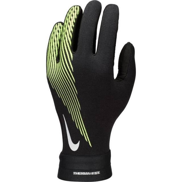 Nike Spelarhandskar Academy Therma-fit Winter Warrior - Svart/neon Barn - ['Svart'] (Large)