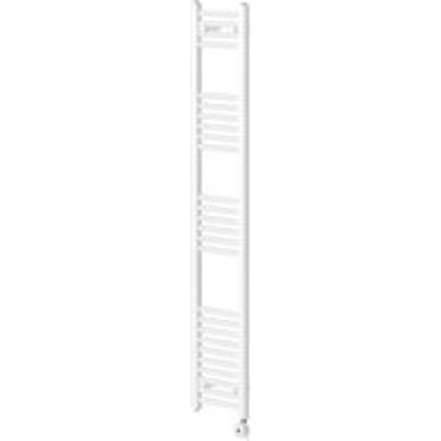 Wholesale Domestic Pizarro Straight Digital Thermostatic Electric Heated Towel Rail | White | Mild Steel | 1600mm x 300mm