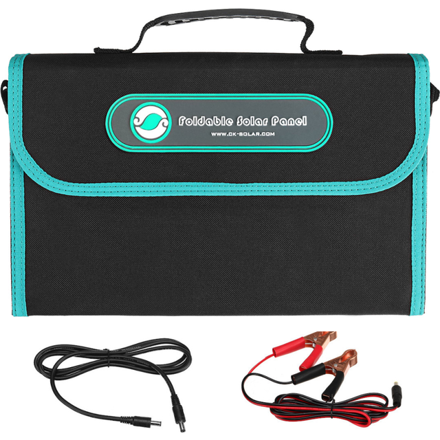 80W Solar Panel Foldable Outdoor Waterproof PET Portable Superior Battery Charger for Car Camping Phone