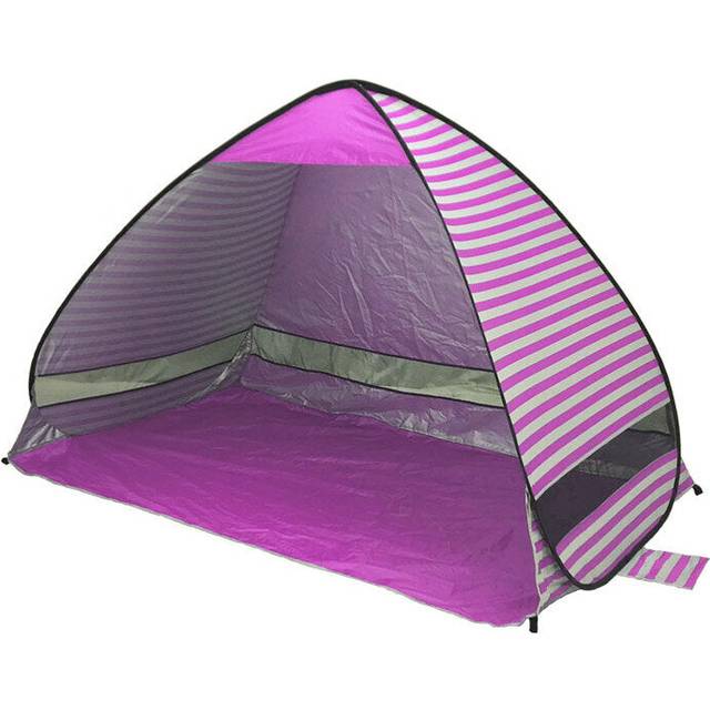 (Pink 2) Outdoor PopUp Tent Ultralight Beach Tents Shelter UV-Protective Automatic Tent Shade