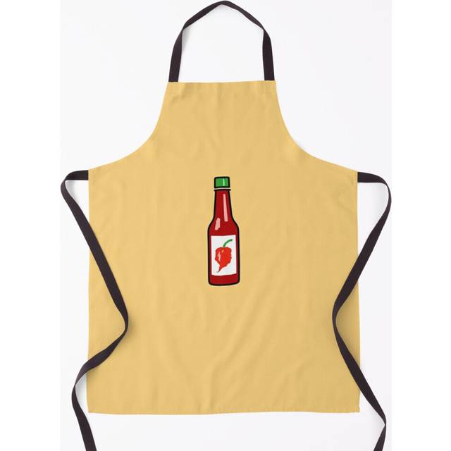 The hot sauce Grill Aprons for Kitchen BBQ Chef