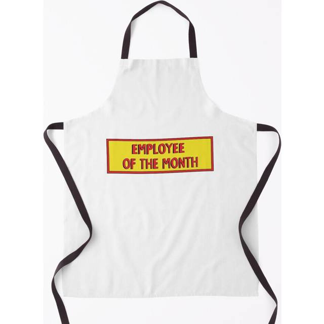 Burger Flipping Employee Of The Month Grill Aprons for Kitchen BBQ Chef