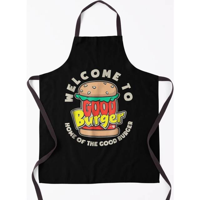 NIick Retro Welcome To Good Burger Grill Aprons for Kitchen BBQ Chef