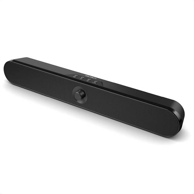 Atlas Mini Bluetooth PC Soundbar, Portable & USB Powered, Perfect to use for Gaming Setup, Computer, Laptop Speakers, Monitor, Connect to Smart TV