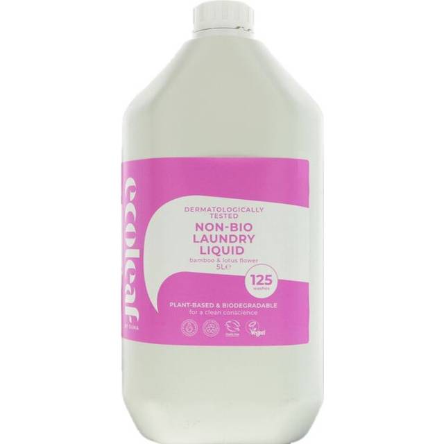 ECOLEAF BY SUMA - Laundry Liquid-Bamboo & Lotus - Non Bio - 125 washes - 5L