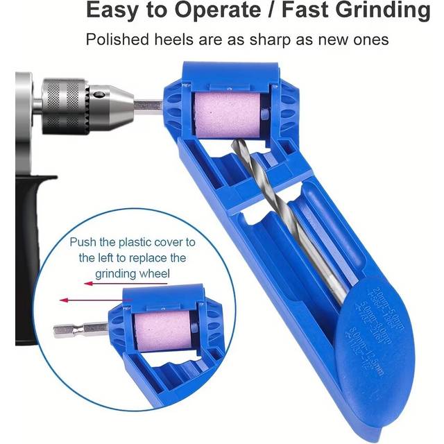 Portable Drill Grinding Machine General Iron Straight Shank Twist Drill Bit Grinder
