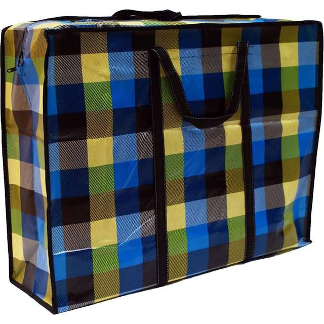 ((90x60x30 cm) Pack of 3) Extra Large Strong Reusable Shopping, Laundry Bags