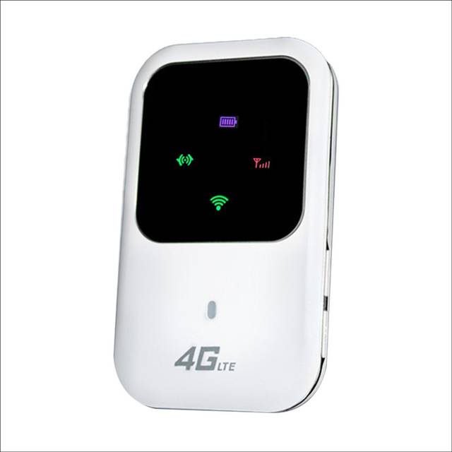 Tlily - MiFi Pocket 4G WiFi Router 150Mbps Modem Car Mobile Wifi Wireless Hotspot with Sim Card Slot