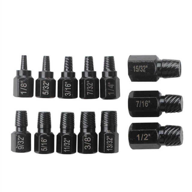 13Pcs Screw Extractor Kit Damaged Remover Set