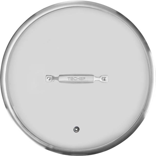 TECHEF - Tempered Glass Lid with Stainless Steel Handle  Made in Korea (12-Inch)