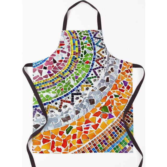 Gaudi Barselona mosaic Grill Aprons for Kitchen BBQ Chef