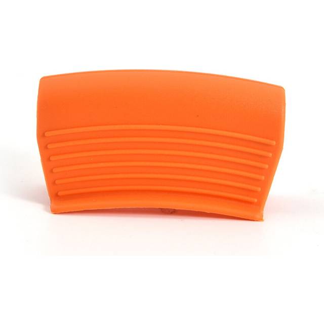 (1pc orange) 1Pc Silicone Gloves Non Stick Heat Resistant Pot Clip Holder Hot Plate Clip Cooking Insulation Oven Mitts Anti-slip Baking Tool