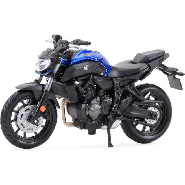 (2018 Yamaha MT07) Maisto 1:18 2018 Yamaha MT07 Static Die Cast Vehicles Collectible Hobbies Motorcycle Model Toys