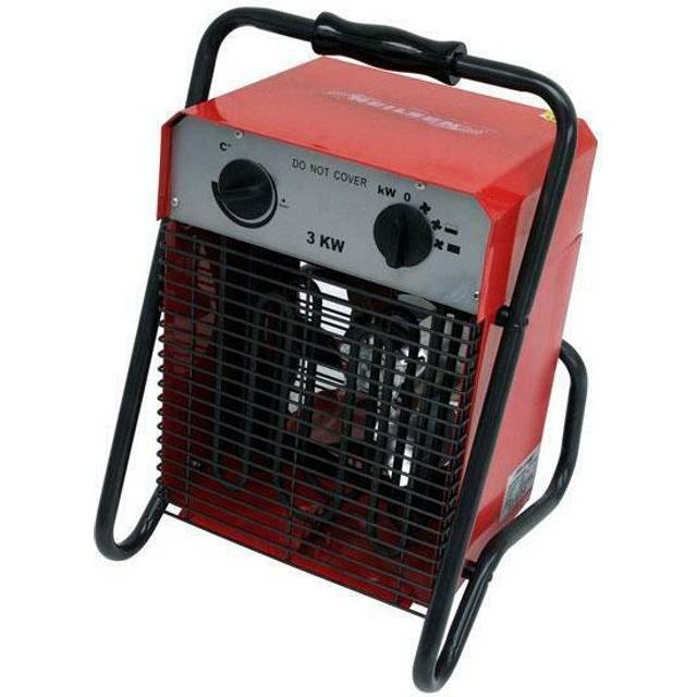 Portable Industrial Fan Heater Electric 3KW  3 Settings (Genuine Neilsen CT2143)