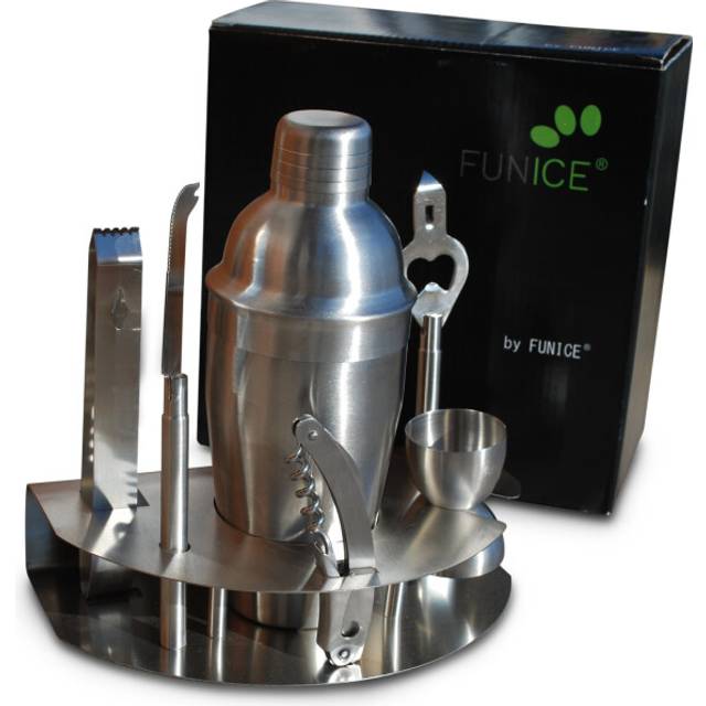 7pc Stainless Steel Cocktail Bar Set