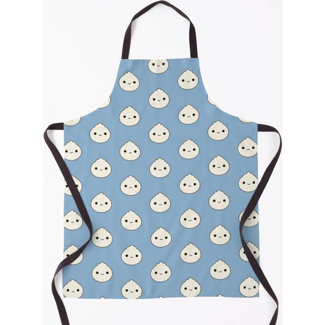 Cute Kawaii Bao Dumpling Grill Aprons for Kitchen BBQ Chef