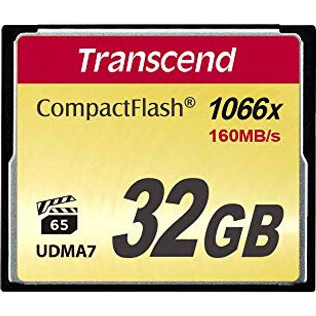 Transcend 32GB CompactFlash Memory Card 1000x (TS32GCF1000)