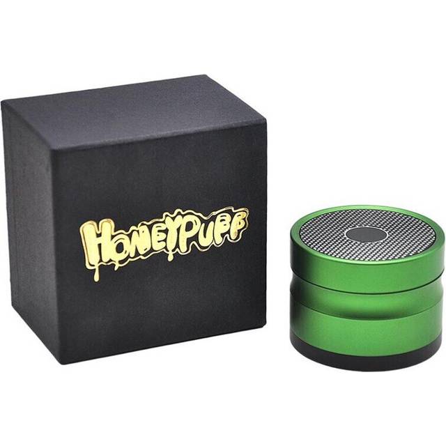 (green-box) Grinder Dia.63mm 4 Layers Ancient Shape Herb Grinder Aluminum Spice Miller