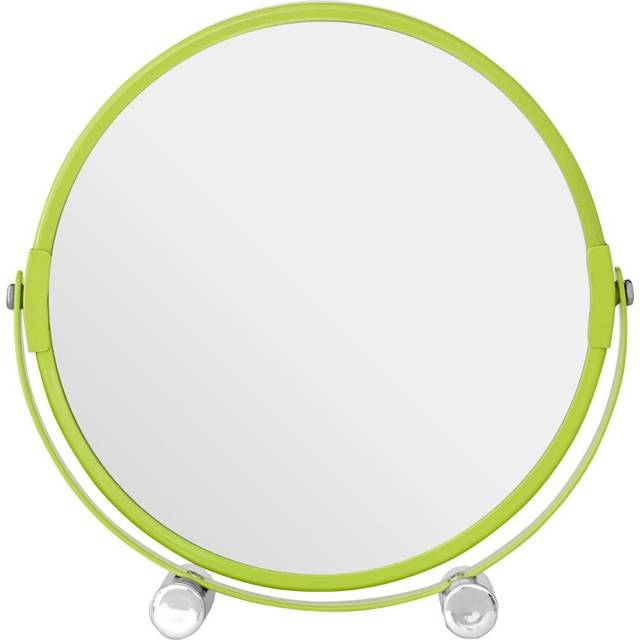 Lime Green Shaving Mirror with Feet - Premier Housewares