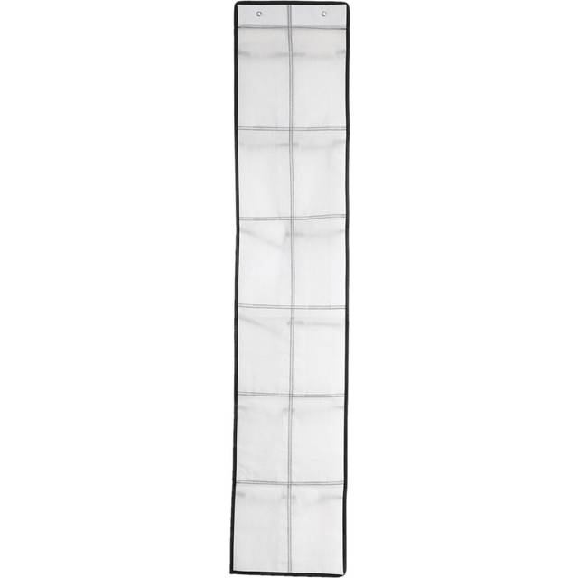 12 Mesh Pocket Hanging Shoe Organiser Rack Behind Doors Shoes Rack Storage Household Wall Bag Room Shoes Storage-B