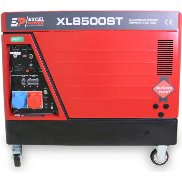 Excel Power XLD8500ST 6kW Three Phase Diesel Generator