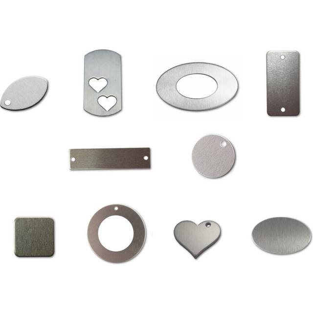 RMP Stamping Blanks  Multi Pack  Aluminum 0.063 Inch (14 Gauge) - 50 Pack