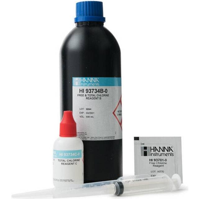 Hanna Instruments HI-93734 Reagents for Chlorine Photometer