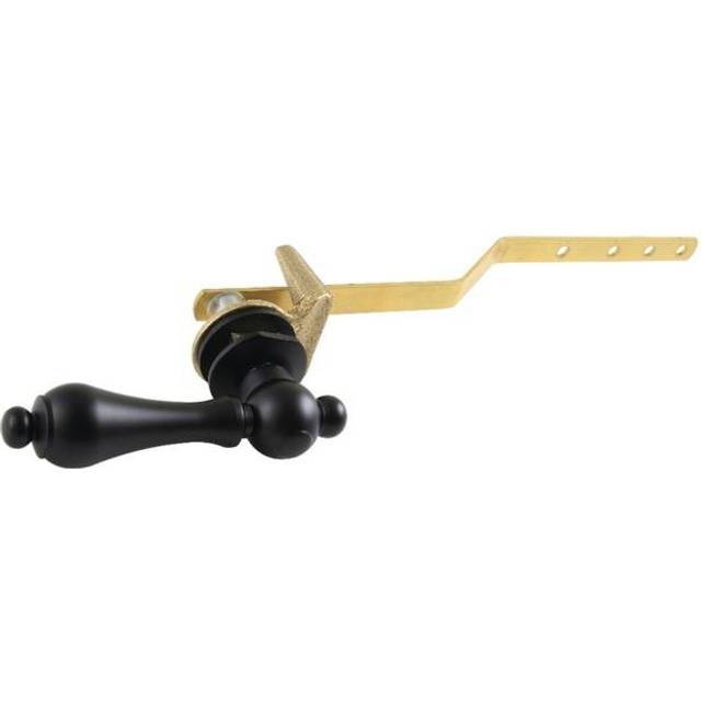 Kingston Brass KTAL30 Restoration Toilet Tank Lever Front Mount, Matte Black
