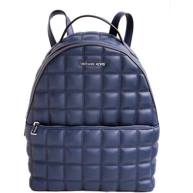 Michael kors women's backpack bag mk sheila quilted md pkt backpack navy