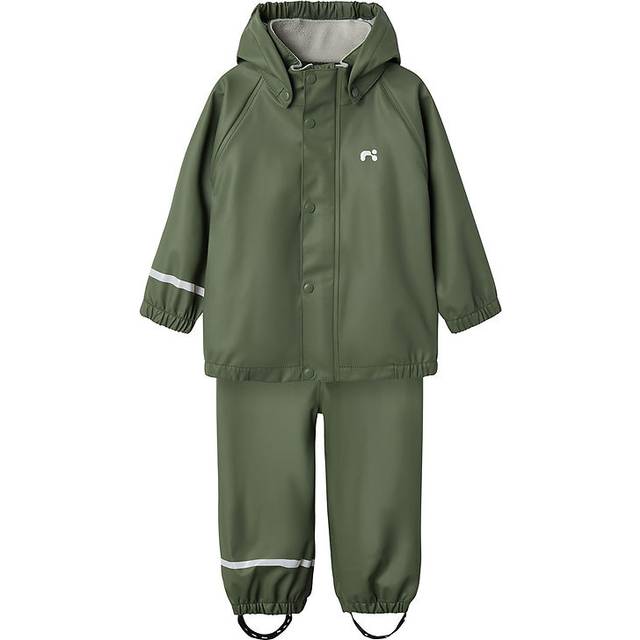 Name It Regnsæt NknDry10 Rain Set - Grøn