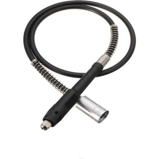 Chiloskit M19x2mm Grinder Flexible Drill Shaft Extension Keyless Chuck Compatible with Dremel Rotary Tool Accessory
