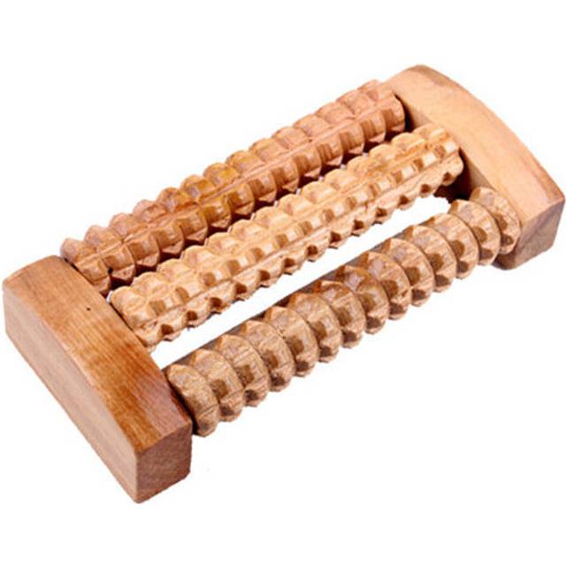 (a-foot massage) MERALL Natural Bamboo Wooden Body Massage Hammer Stick Relieve muscle fatigue Eliminate Fatigue Sticks Fitness wooden handle