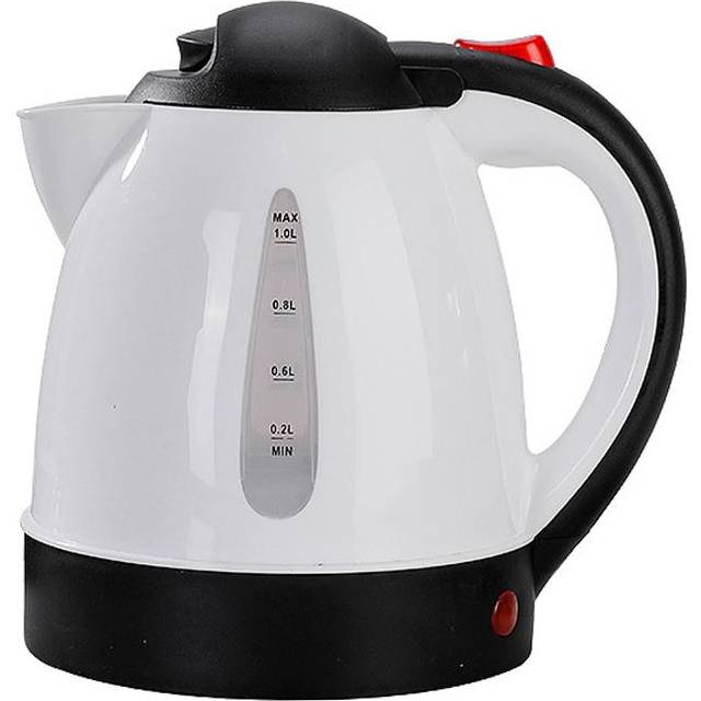 1000mL Car Electric Kettle 12V 150W Portable Cigarette Lighter Kettle for Trip Travel White 12V 150W white