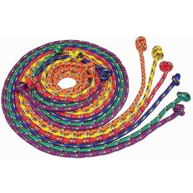 Olympia Sports JR083P Nylon Jump Rope - 7 ft. Long