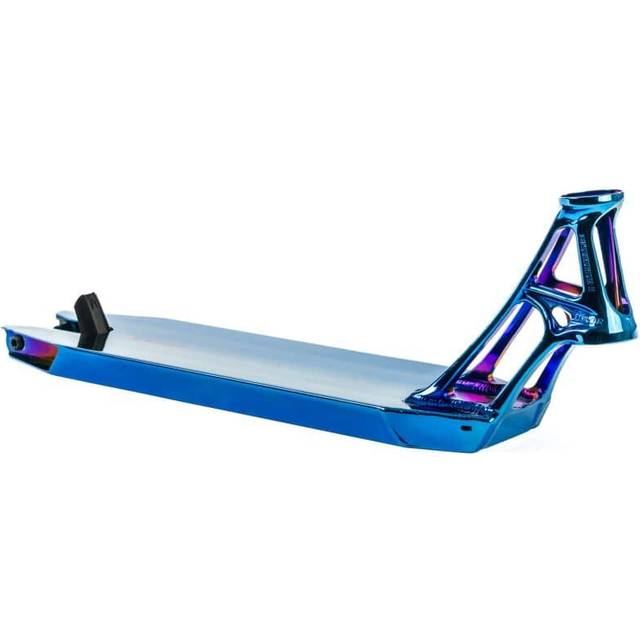 F26 Etisk pandemonium V2 stunt scooter park I lätt I Deck I barn I tricka I Tret I Roller I tillbehör I reservdelar (blå krom, 460 mm)