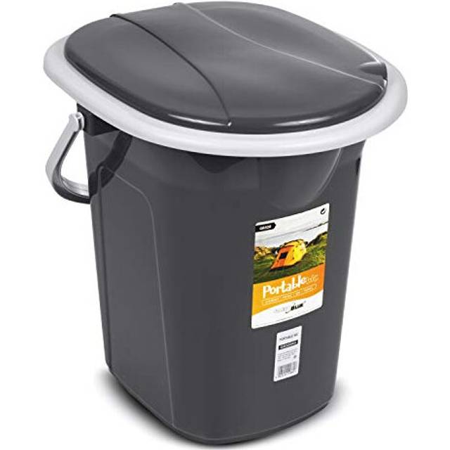 Green Blue GB320 Campingtoilette 19L Mobile Toiletteneimer Reisetoilette Toilette Eimertoilette Mobil Camping