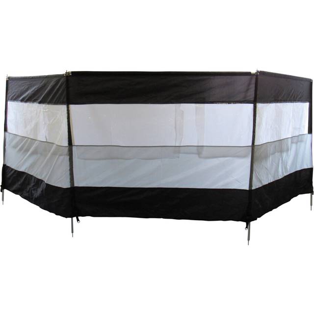 Pro Deluxe Windbreak 4.5M X 1.4M - Aluminium Framed 3 Section Garden