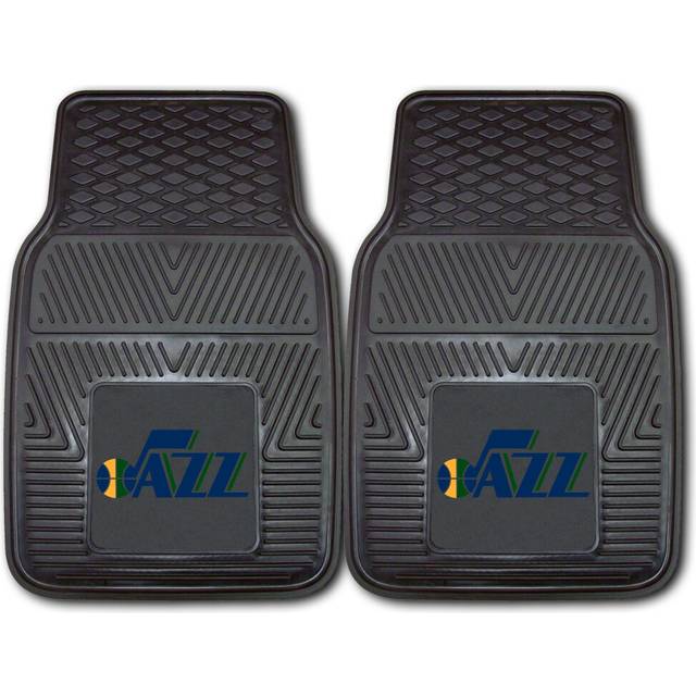 Fanmats 11807 NBA Utah Jazz Front Row Vinyl Heavy Duty Car Mat - 2 Piece