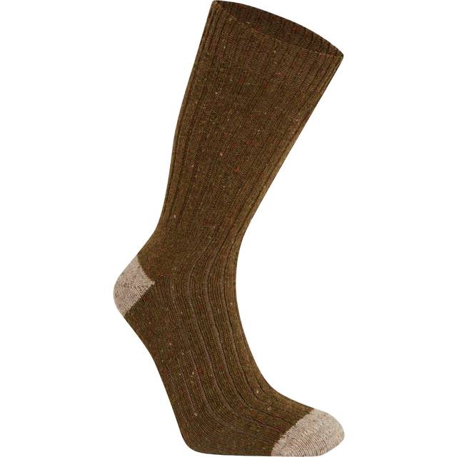 Socks Torver Wool Dark Moss/Beige - Green (6/8)