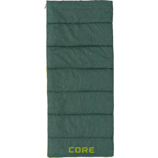 CORE 50 Degree Youth Sleeping Bag | Lightweight & Compact for Boys & Girls | Perfect for Indoor or Outdoor Use  Camping  Backpacking  Hiking  & Sleepo